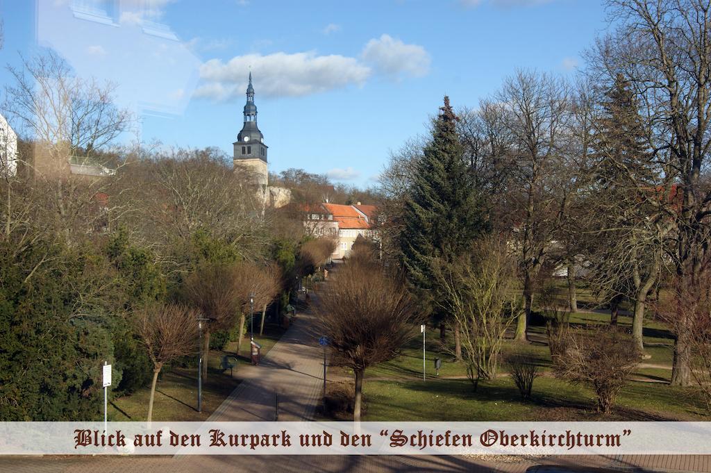 Hotel-Restaurant Thueringer Hof Bad Frankenhausen Exterior foto